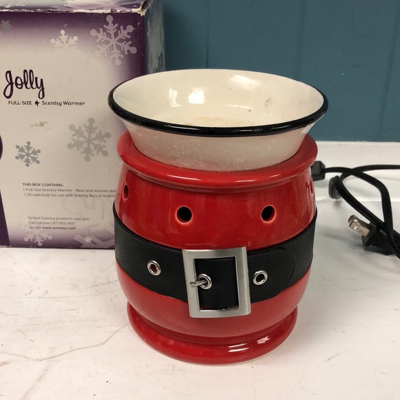 Scentsy Holiday Scentsy Warmer Jolly Santa Holiday Collection